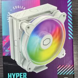 Cooler Master Hyper 212 Halo White – ARGB CPU Cooler (NEW) • Intel/AMD Compatible