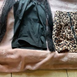 Black Cheetah Pattern Outfit 