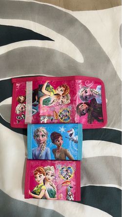 ❄️ Disney Frozen Kids Wallets – 3 Pack – Great Condition