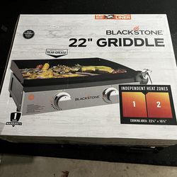 Brand New Blackstone 22” Griddle + Propane + Hose – Ready to Cook