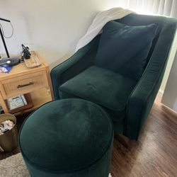Chair And Ottoman 