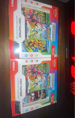 Pokémon First Partner Illustration Collection Series 2 - Lot of 2