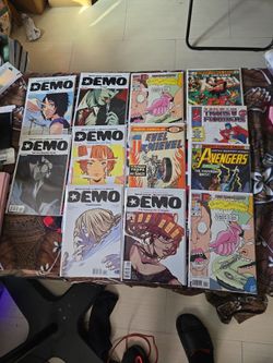 Mixed Comic Book Lot – Demo, Marvel, and More