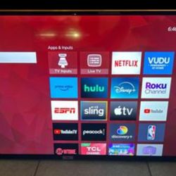 TCL 43" Class 4-Series 4K UHD HDR Roku Smart TV - 43S435