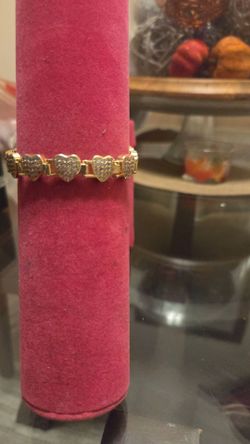 14k yellow gold bracelet