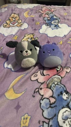 Squishmallows Dog and beaver Plush Set
