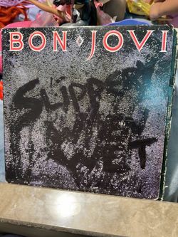 Bon Jovi Slippery When Wet Vinyl LP 1986 Mercury 422 830-264-1 M-1 Original