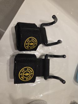 Golds Gym Lifting Grips Hooks Straps 