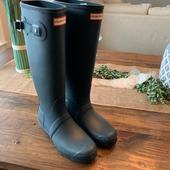 Hunter Rain Boots - Size 9