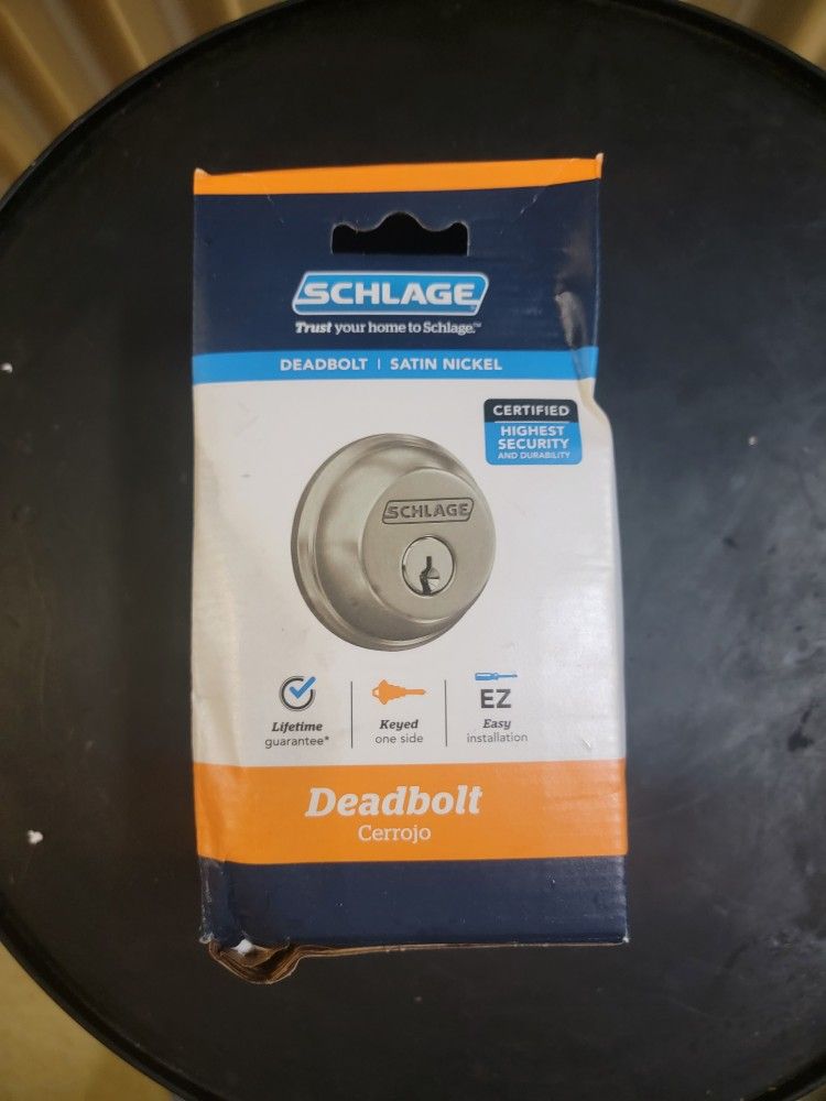 Schlage Deadbolt Lock