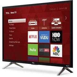 TCL 40" HD LED Smart TV - Black; Used; Great Condition; No Issues
