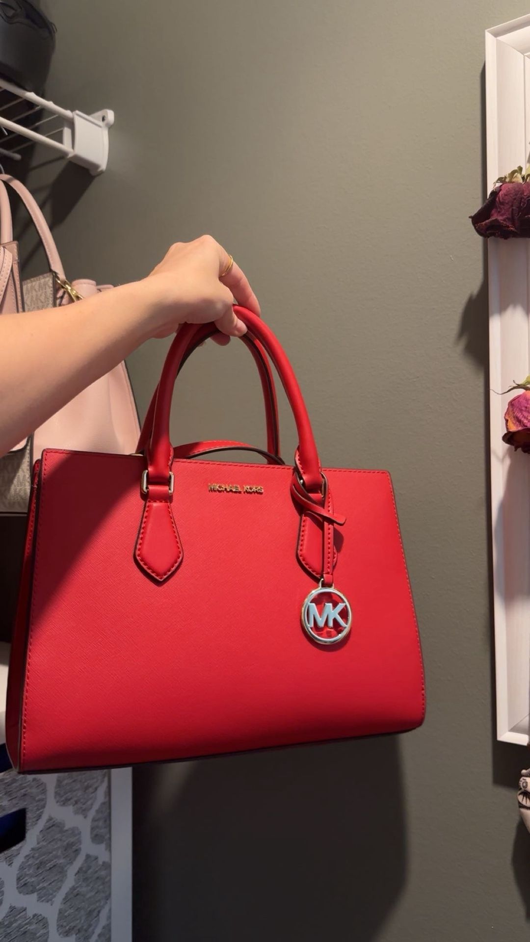 Red Purse Michael kors