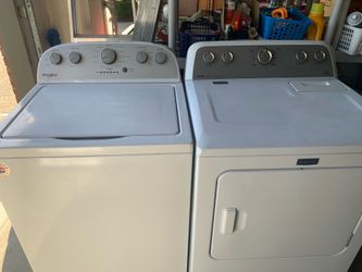 High Efficiency Washer and Electric Dryer