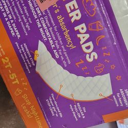 Booster pads nighttime potty train