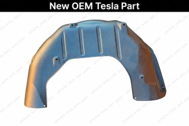 24-25 Tesla Cybertruck Rear Left Inner Fender Wheel Liner OEM 1800673-00-D