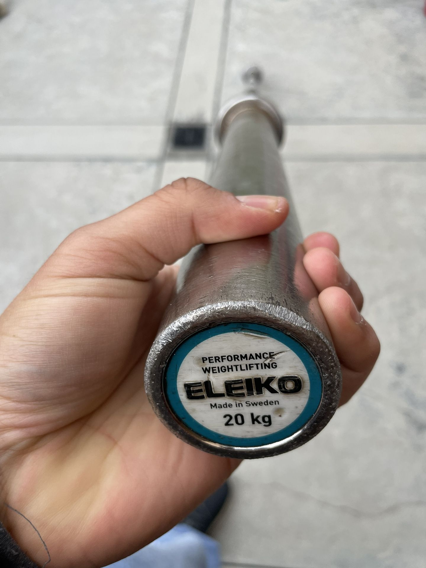 Used Eleiko Performance Barbell