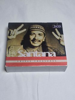 Santana Triple Treasures 3-CD Box Set