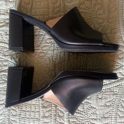 Black Heels Women Size 9.5