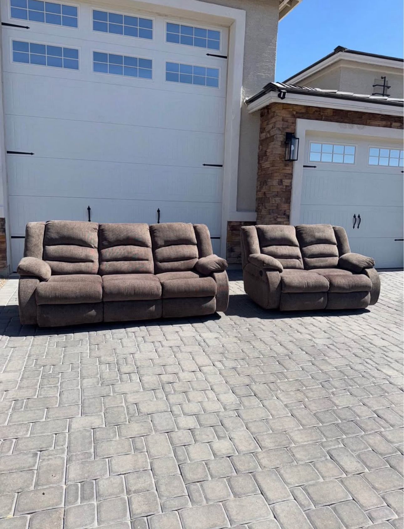 recliner sofa and loveseat