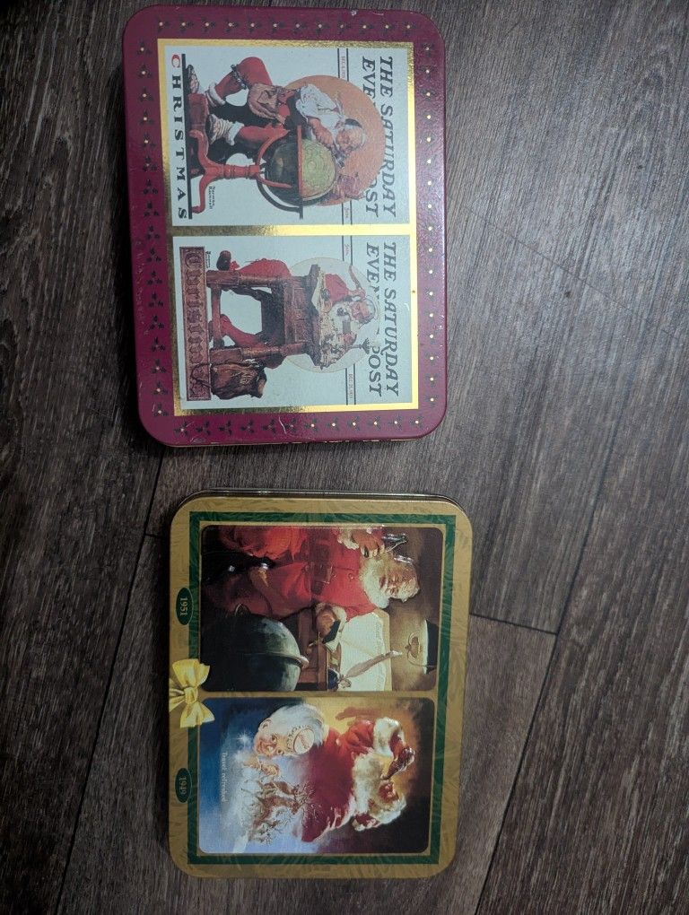 Coca Cola Playing Card And Tins