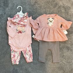 New Girl’s 3-6mo Outfits