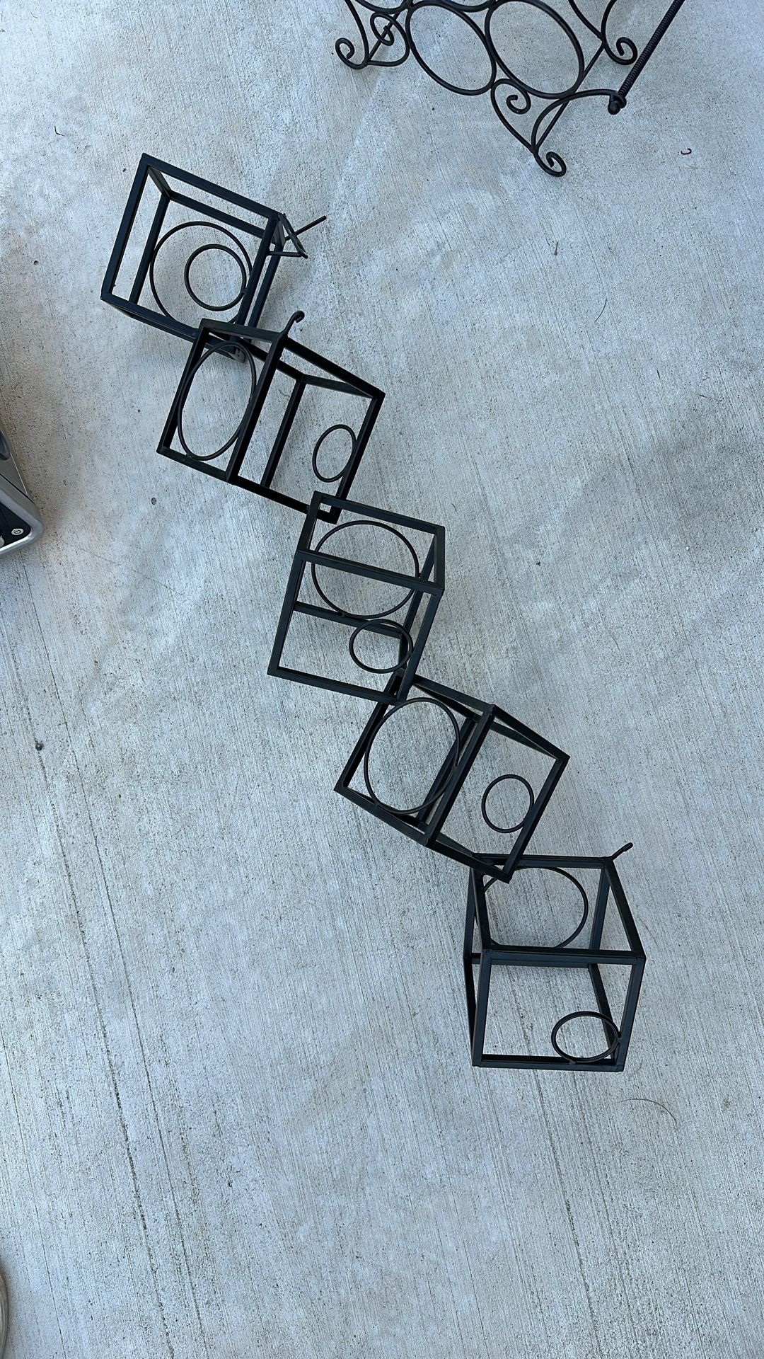 5 Bottle /Hanging Wine Rack