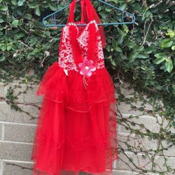 Girls Fancy Summer Dresses Size 10/12 4 Item Lot