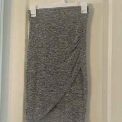 Small Gray Pencil Skirt