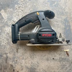 Ryobi Small Battery Circ Saw-comes With Blade