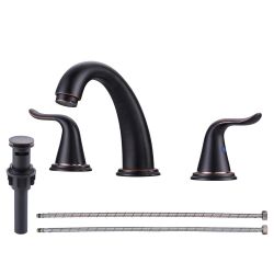 8 in. Widespread Double Handle Bathroom Faucet  $64.34