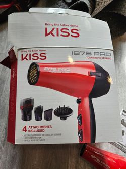 KISS 1875 Pro Tourmaline Ceramic Hairdryer