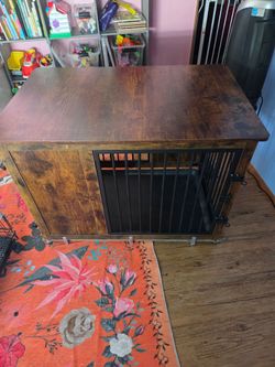Dog kennel.  Furniture