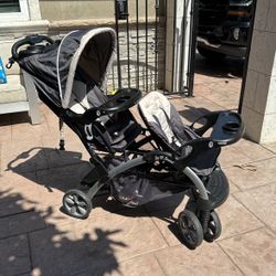 Two Seater Stroller And Car Seats