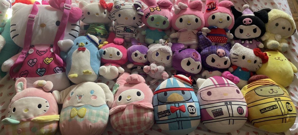Sanrio Plushies
