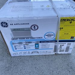 New - Seal In Box - GE SMART Window Air Conditioner 8,000 BTU 