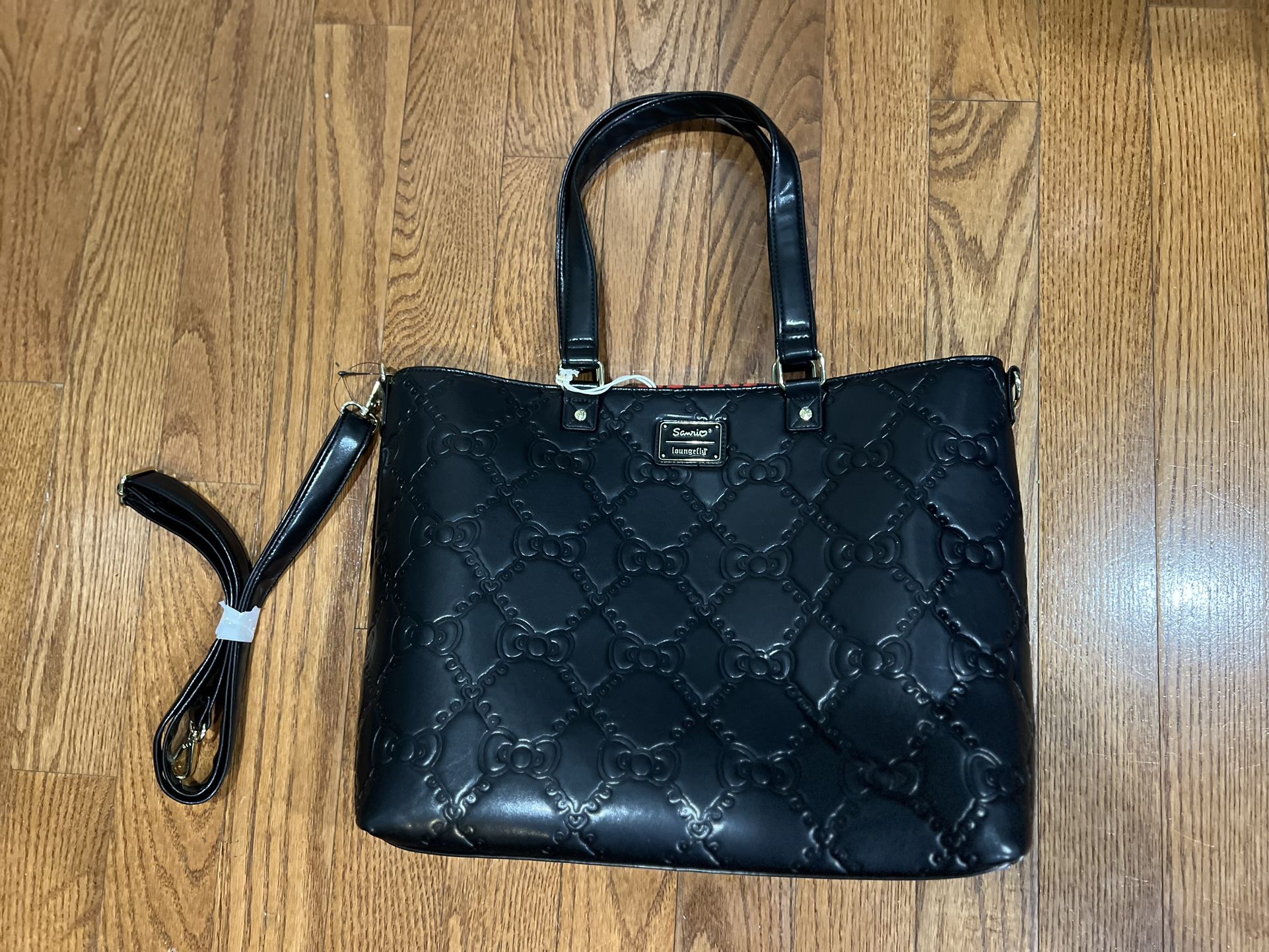 Loungefly Sanrio Hello Kitty Bows Allover Print Tote Bag new