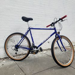 19.5” vintage Mongoose gravel bike 21-spd-new tires+shifters+saddle