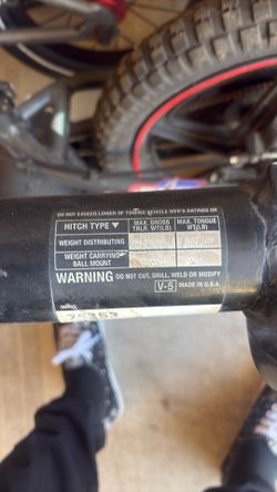 Drawtite hitch