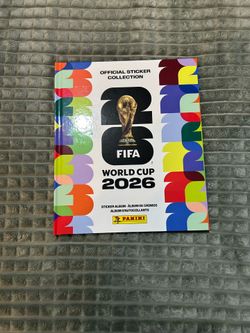 2026 World Cup sticker album Hard cover!