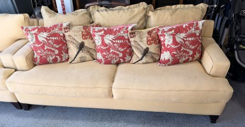 FREE FREE SOFA AND CHAIR AND LAMPS AND TABLES
