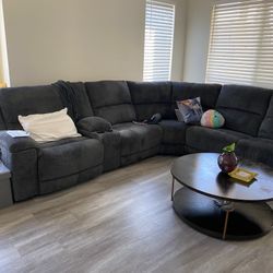 Ashley Recliner couch (L shape) 