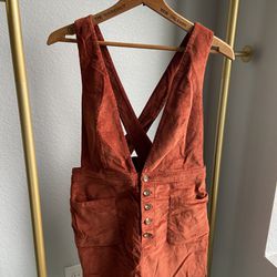 Free People Overall Skirt 