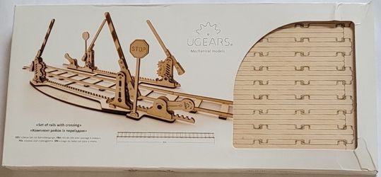 Rails by Ugears Self Propelled 3D Wooden Puzzle 