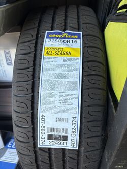 Good Year Tire Size 215R60/16