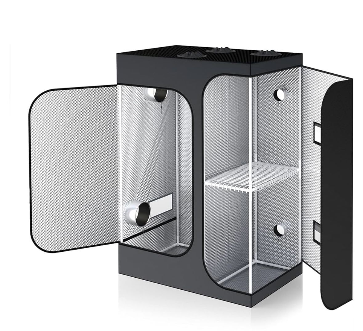 TopoGrow (2-in-1) 48"X36"X72" Grow Tent