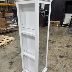 🔥 TRESANTI ROTATING VANITY STORAGE CABINET – MIRROR + ORGANIZER 🔥