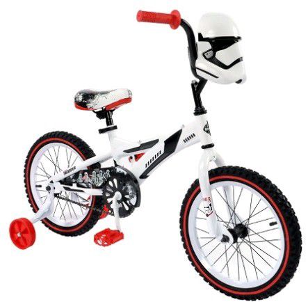 New in box 16" Stormtrooper bicycle with training wheels