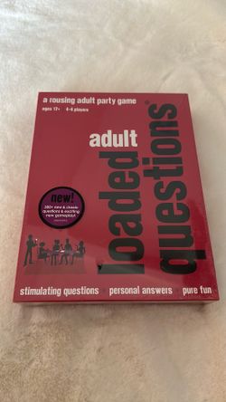 Adult loaded questions game