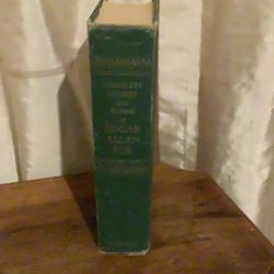 Edgar Allen Poe Old Book 1966
