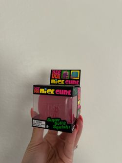 NeeDoh Pink Nice Cube